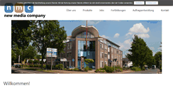Desktop Screenshot of newmediacompany.de